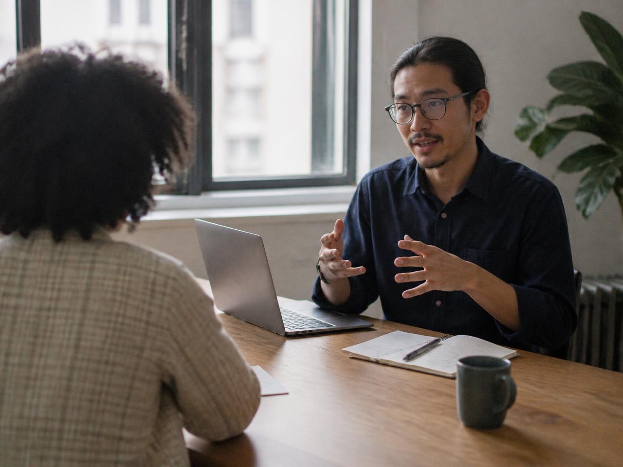 A consultation session with the NOUS Technologies team